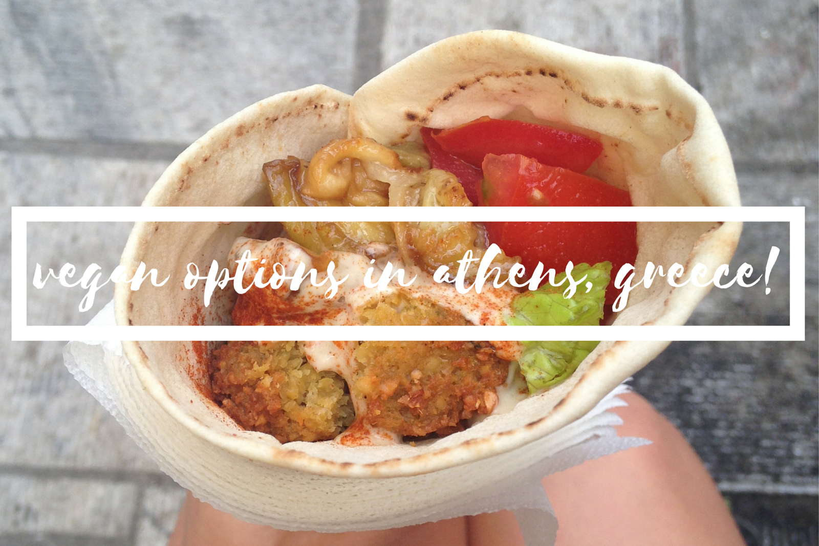 vegan options in athens greece