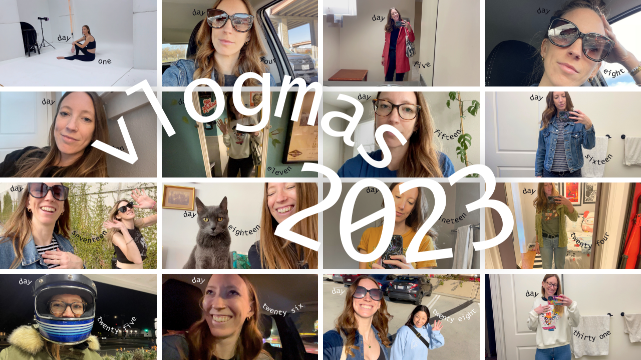 vlogmas 2023